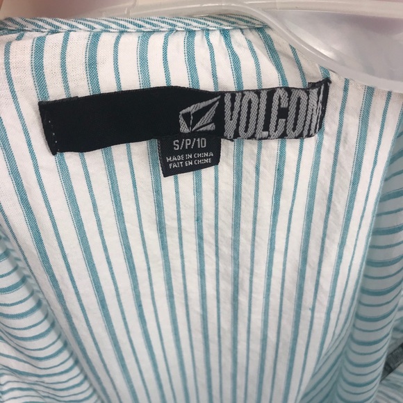 🎉 5/$25 Blue Striped Dress Size S - Picture 5 of 9